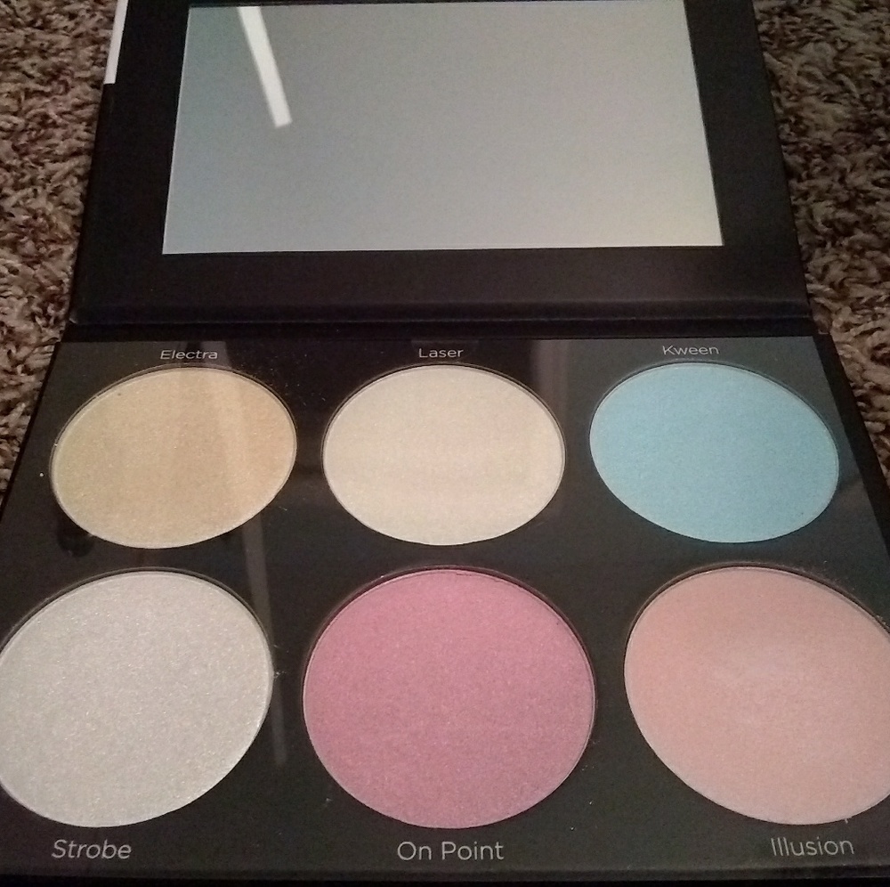 blacklight highlighter palette